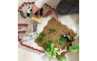 WOOPIE Set of Farm Figures + Chest 57 pcs.					
