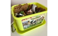 WOOPIE Set of Farm Figures + Chest 57 pcs.					