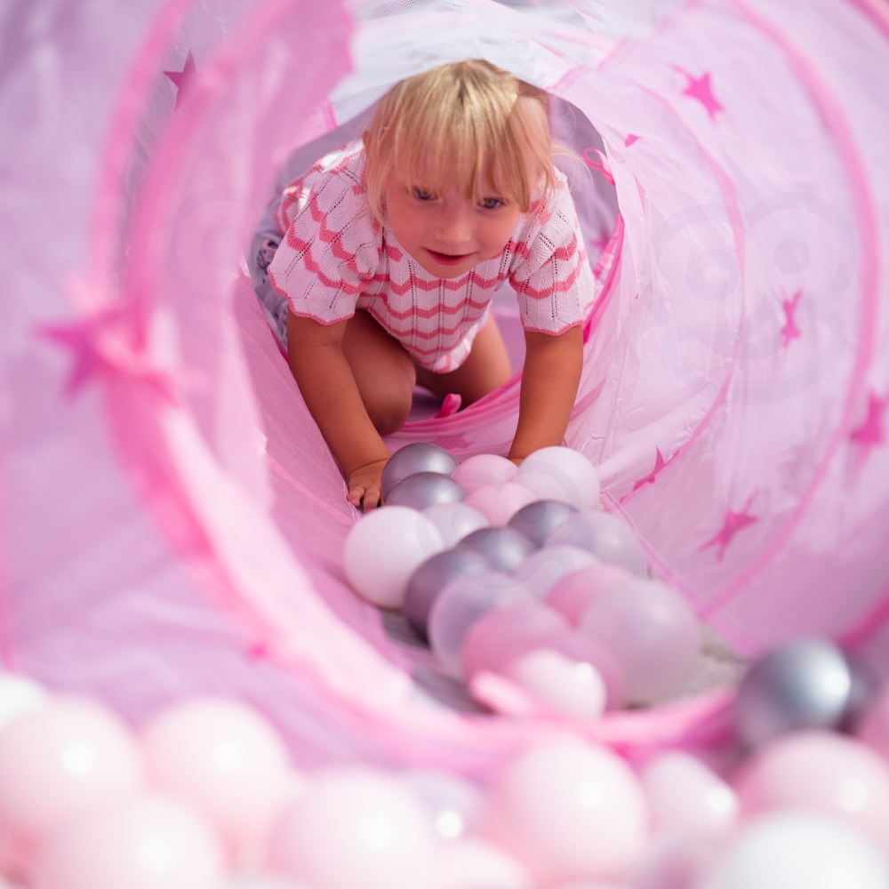 WOOPIE 3-in-1 Tent Princess Palace XXL House Tunnel Dry Pool 