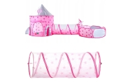 WOOPIE 3-in-1 Tent Princess Palace XXL House Tunnel Dry Pool					