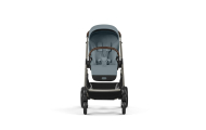 copy of Važiuoklė Cybex Priam V4 Chrome Black su juoda rankena