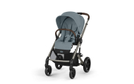 copy of Važiuoklė Cybex Priam V4 Chrome Black su juoda rankena