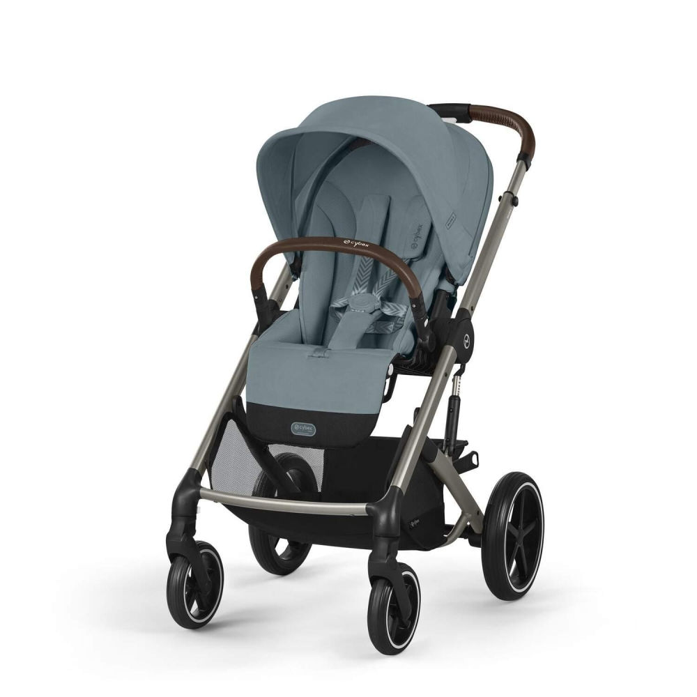 copy of Važiuoklė Cybex Priam V4 Chrome Black su juoda rankena