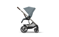 copy of Važiuoklė Cybex Priam V4 Chrome Black su juoda rankena