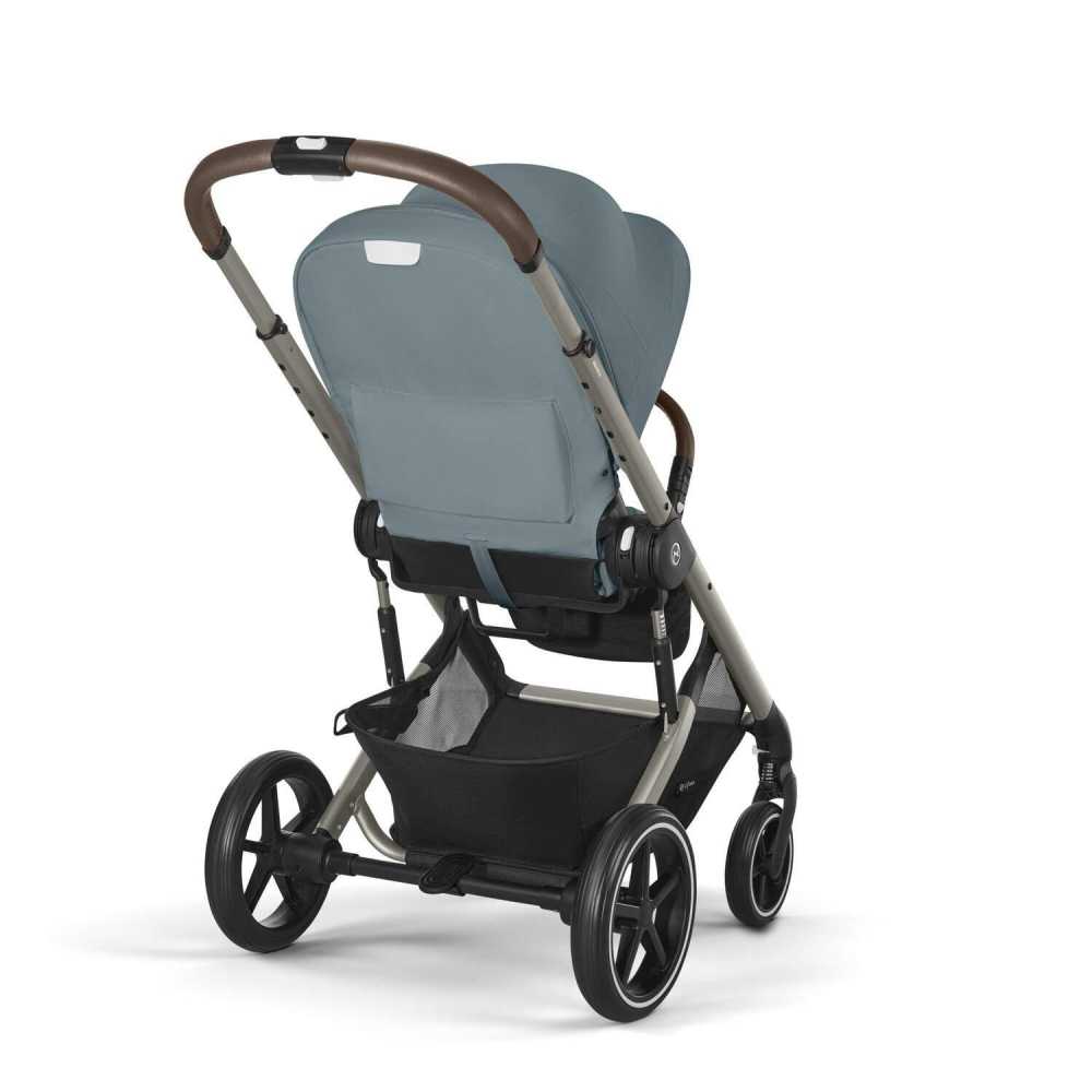 copy of Važiuoklė Cybex Priam V4 Chrome Black su juoda rankena