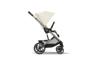 copy of Važiuoklė Cybex Priam V4 Chrome Black su juoda rankena