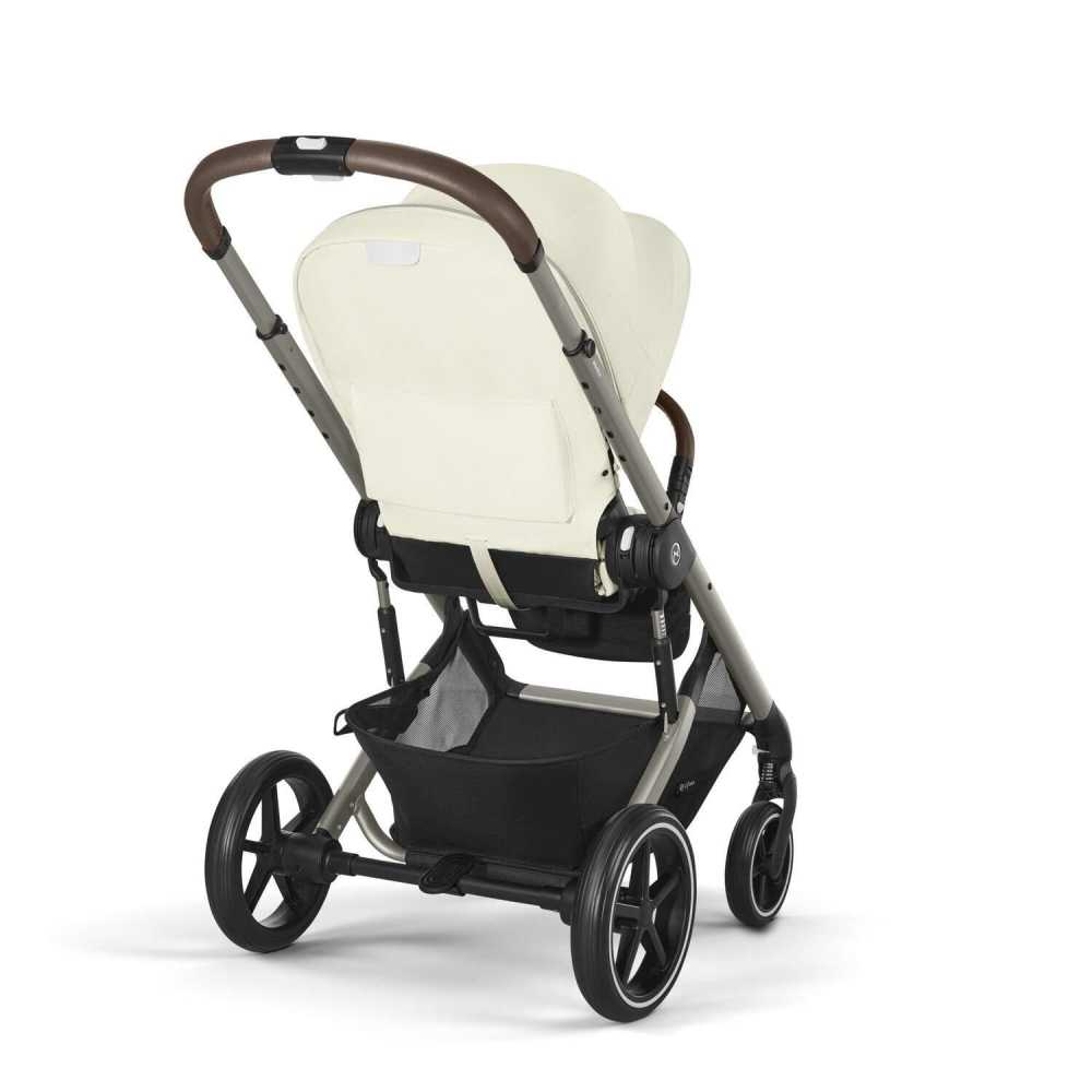 copy of Važiuoklė Cybex Priam V4 Chrome Black su juoda rankena