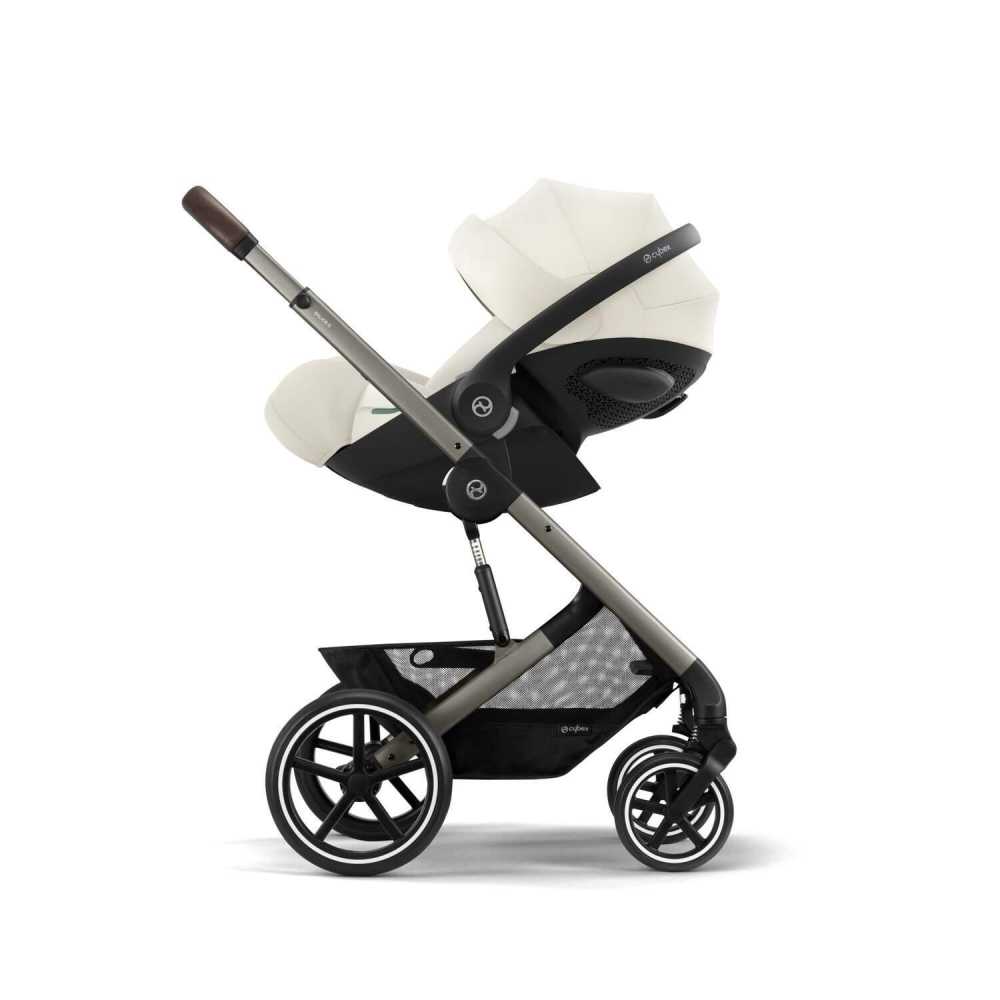 Sportinis vežimėlis Cybex Balios S Lux TPE, Seashell Beige-Vaikiški vežimėliai, Sportiniai vežimėliai-e-vaikas