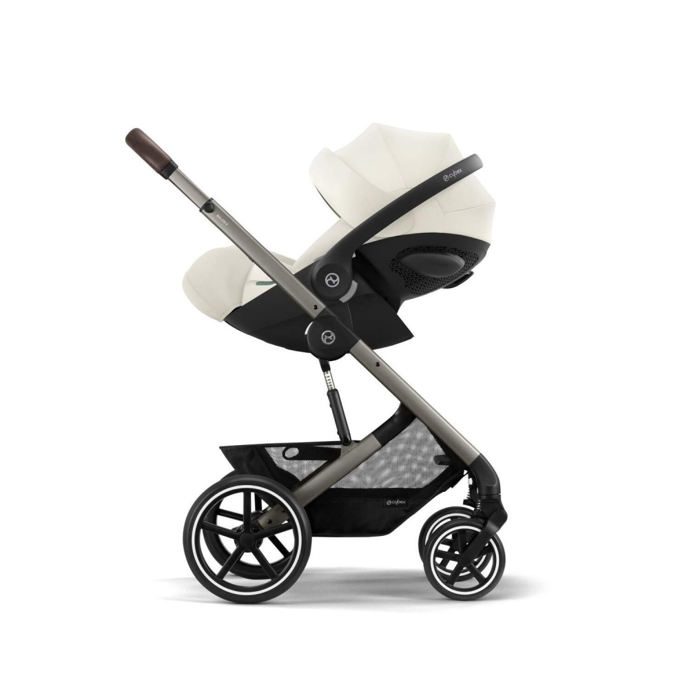 copy of Važiuoklė Cybex Priam V4 Chrome Black su juoda rankena
