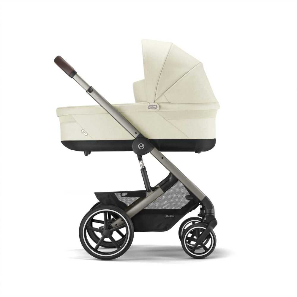 Sportinis vežimėlis Cybex Balios S Lux TPE, Seashell Beige-Vaikiški vežimėliai, Sportiniai vežimėliai-e-vaikas