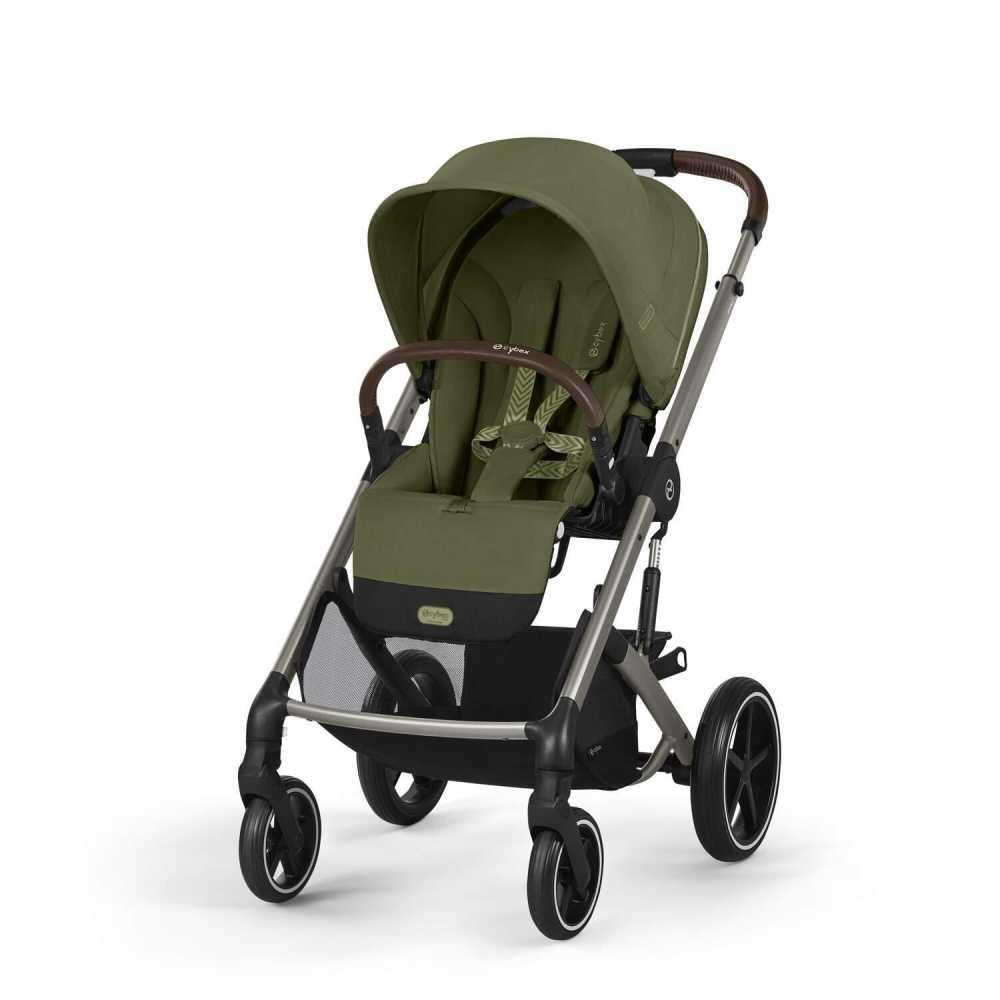 copy of Važiuoklė Cybex Priam V4 Chrome Black su juoda rankena