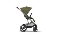 copy of Važiuoklė Cybex Priam V4 Chrome Black su juoda rankena