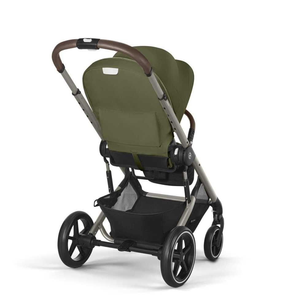 copy of Važiuoklė Cybex Priam V4 Chrome Black su juoda rankena