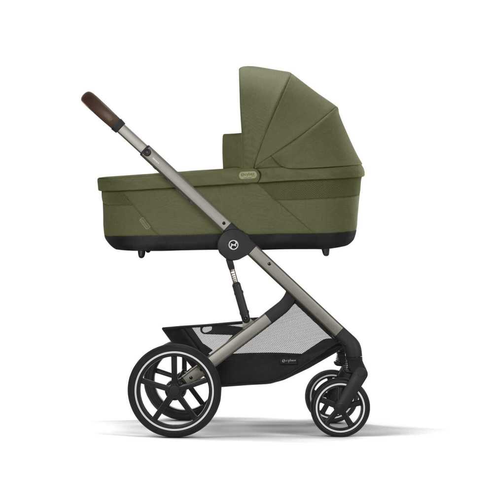 copy of Važiuoklė Cybex Priam V4 Chrome Black su juoda rankena