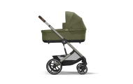 copy of Važiuoklė Cybex Priam V4 Chrome Black su juoda rankena