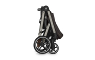 copy of Važiuoklė Cybex Priam V4 Chrome Black su juoda rankena
