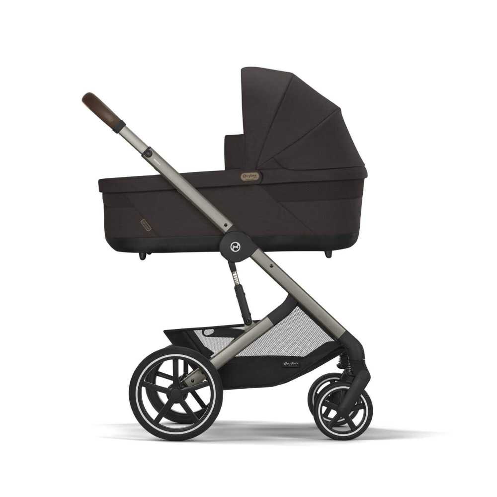 Sportinis vežimėlis Cybex Balios S Lux TPE, Chocolate Brown-Vaikiški vežimėliai, Sportiniai vežimėliai-e-vaikas