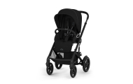copy of Važiuoklė Cybex Priam V4 Chrome Black su juoda rankena