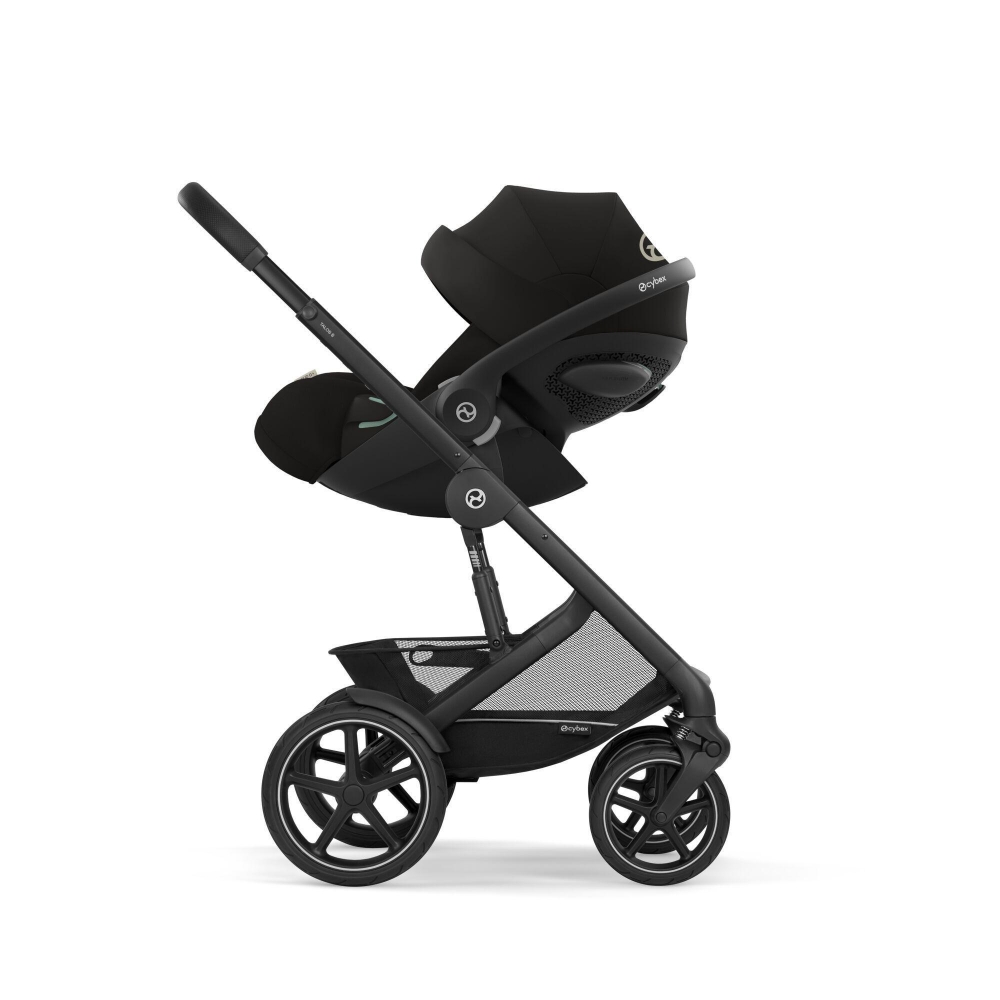 Sportinis vežimėlis Cybex Talos S Lux BLK, Moon Black-Vaikiški vežimėliai, Sportiniai vežimėliai-e-vaikas