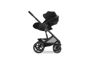 copy of Važiuoklė Cybex Priam V4 Chrome Black su juoda rankena
