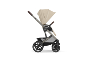 Sportinis vežimėlis Cybex Talos S Lux TPE, Almond Beige-Vaikiški vežimėliai, Sportiniai vežimėliai-e-vaikas