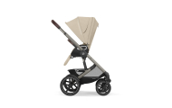 copy of Važiuoklė Cybex Priam V4 Chrome Black su juoda rankena