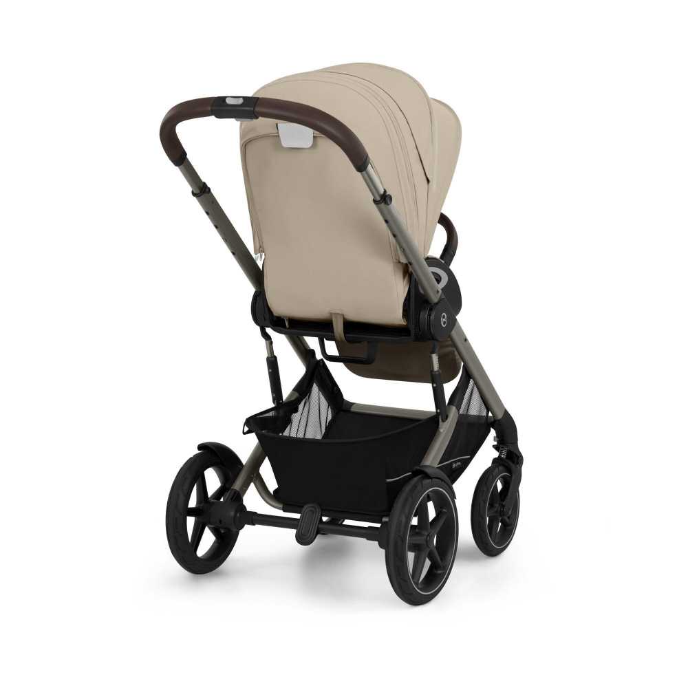 copy of Važiuoklė Cybex Priam V4 Chrome Black su juoda rankena