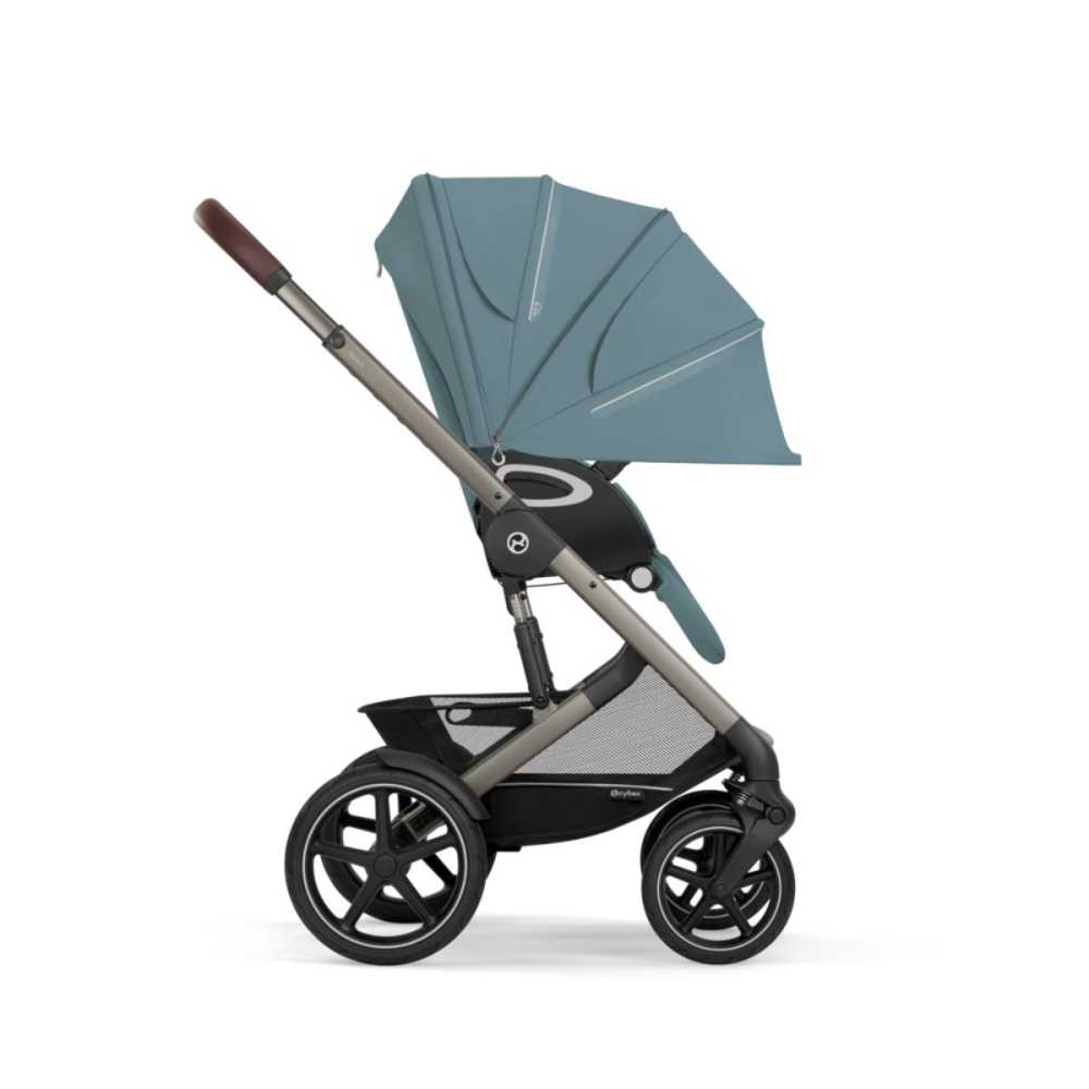 Sportinis vežimėlis Cybex Talos S Lux TPE, Stormy Blue-Vaikiški vežimėliai, Sportiniai vežimėliai-e-vaikas