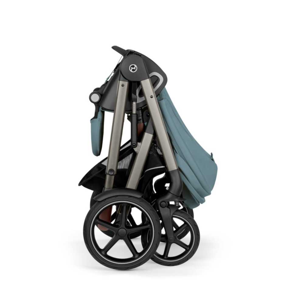 Sportinis vežimėlis Cybex Talos S Lux TPE, Stormy Blue-Vaikiški vežimėliai, Sportiniai vežimėliai-e-vaikas