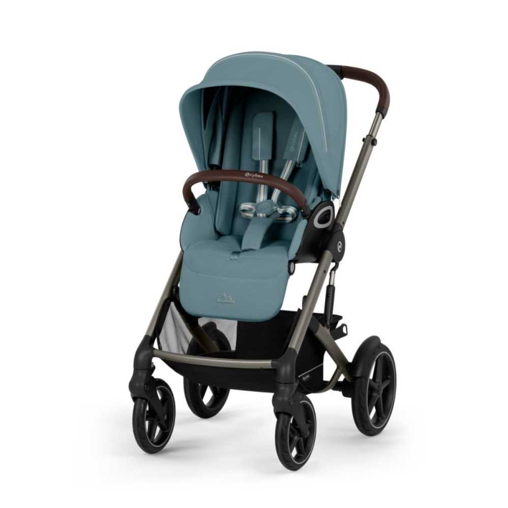 Sportinis vežimėlis Cybex Talos S Lux TPE, Stormy Blue-Vaikiški vežimėliai, Sportiniai vežimėliai-e-vaikas