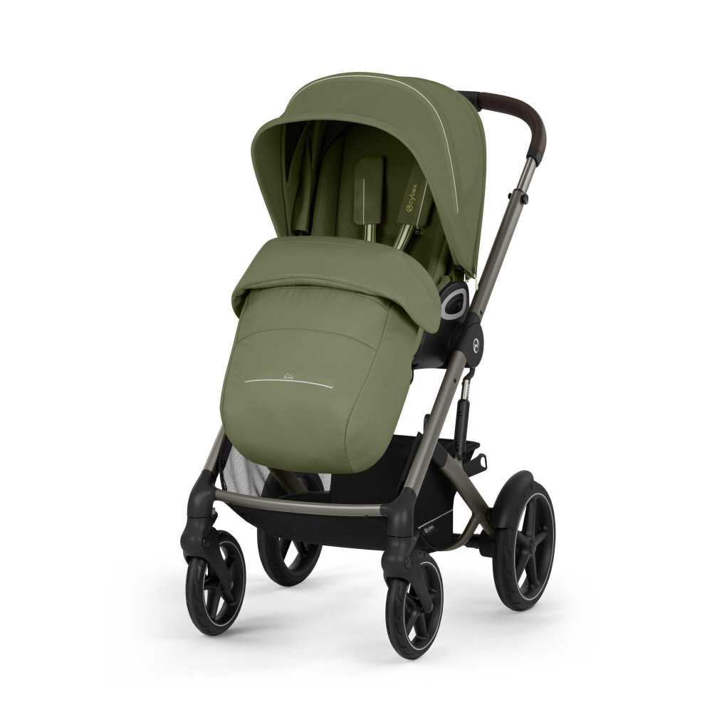 copy of Važiuoklė Cybex Priam V4 Chrome Black su juoda rankena