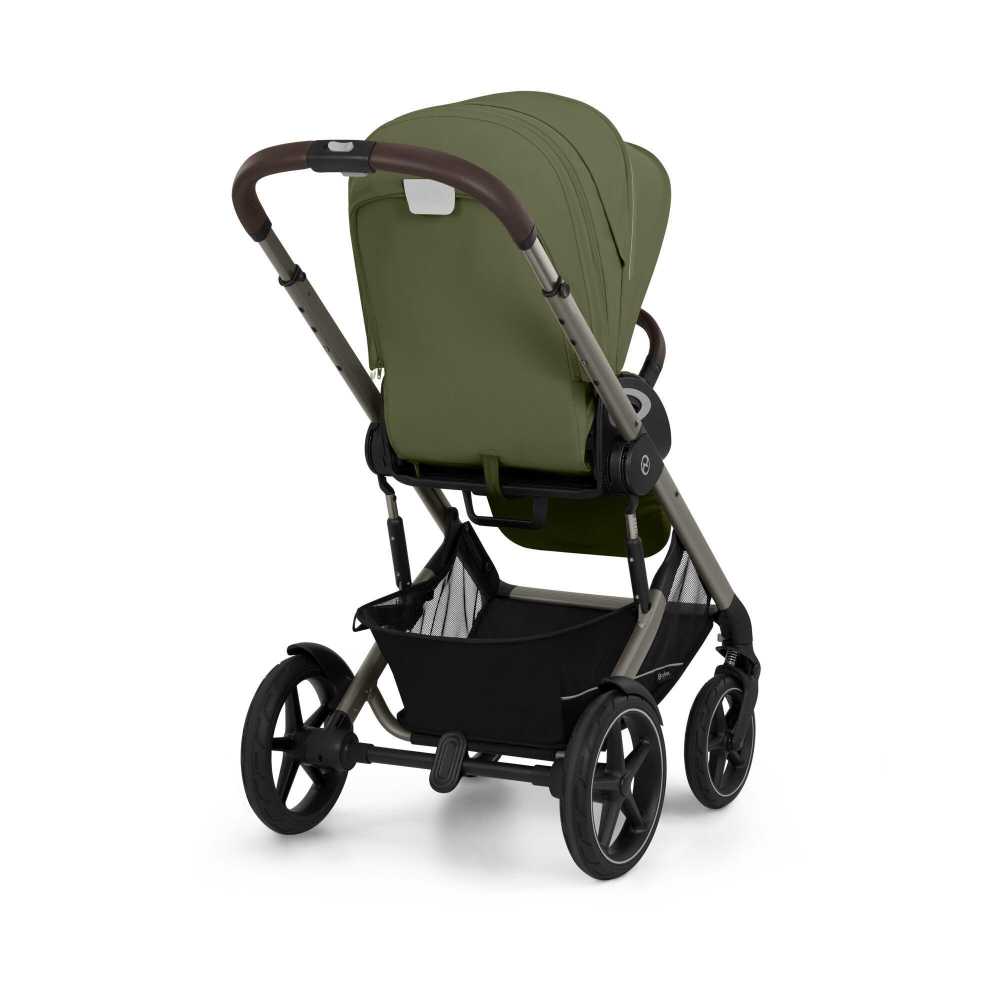 copy of Važiuoklė Cybex Priam V4 Chrome Black su juoda rankena