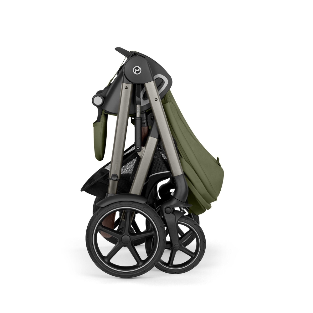 Sportinis vežimėlis Cybex Talos S Lux TPE, Moss Green-Vaikiški vežimėliai, Sportiniai vežimėliai-e-vaikas