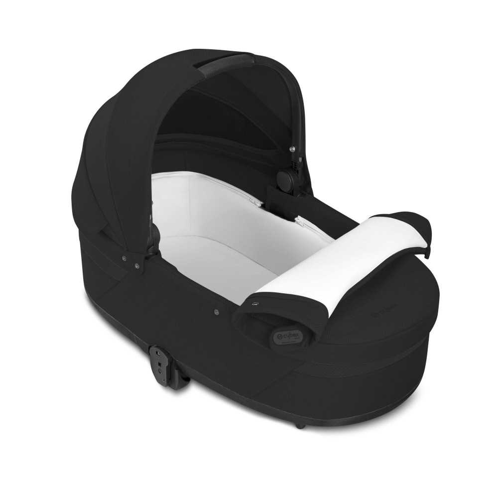 copy of Važiuoklė Cybex Priam V4 Chrome Black su juoda rankena