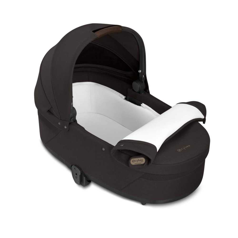 copy of Važiuoklė Cybex Priam V4 Chrome Black su juoda rankena