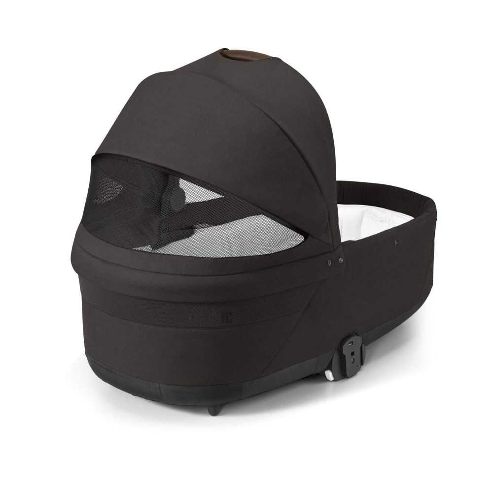 copy of Važiuoklė Cybex Priam V4 Chrome Black su juoda rankena