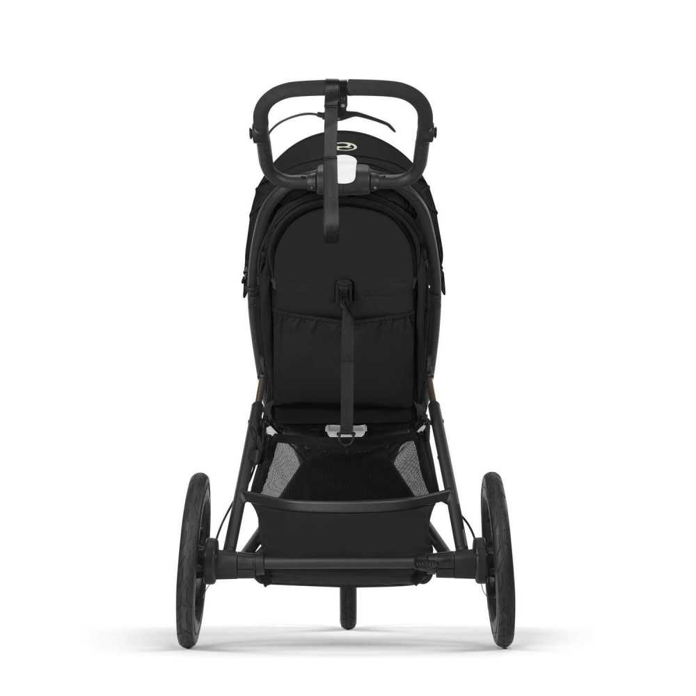 Sportinis vežimėlis Cybex Avi Spin BLK, Moon Black-Vaikiški vežimėliai, Vežimėliai bėgimui-e-vaikas