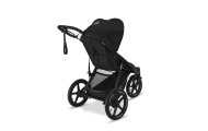 copy of Važiuoklė Cybex Priam V4 Chrome Black su juoda rankena