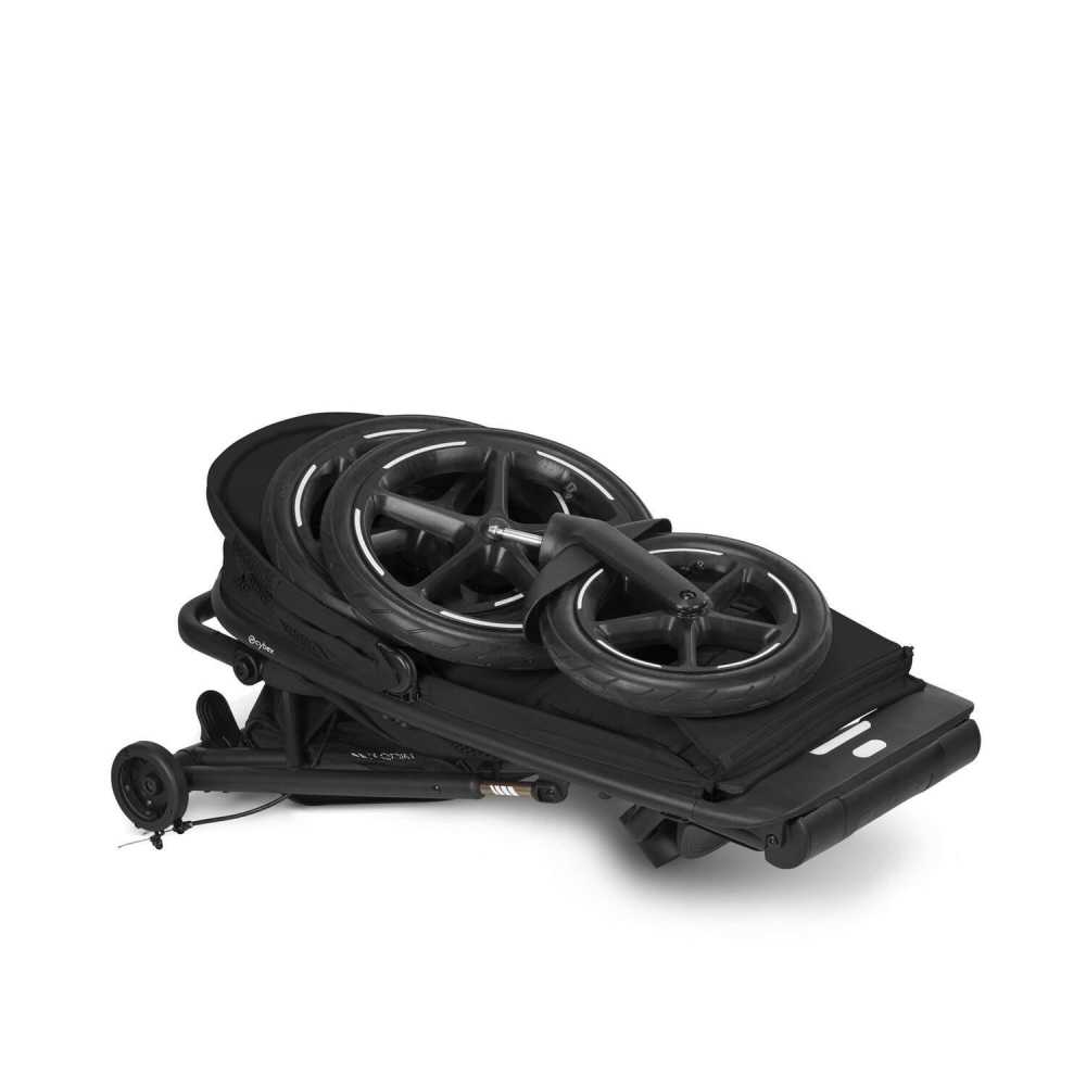 copy of Važiuoklė Cybex Priam V4 Chrome Black su juoda rankena
