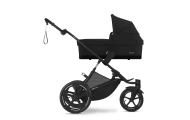 copy of Važiuoklė Cybex Priam V4 Chrome Black su juoda rankena