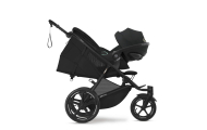 copy of Važiuoklė Cybex Priam V4 Chrome Black su juoda rankena