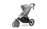 Sportinis vežimėlis Cybex Avi Spin BLK, Fog Grey-Vaikiški vežimėliai, Vežimėliai bėgimui-e-vaikas