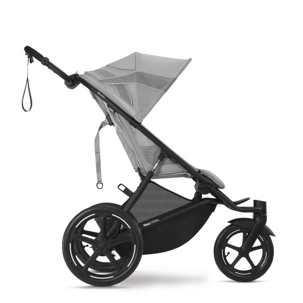 copy of Važiuoklė Cybex Priam V4 Chrome Black su juoda rankena