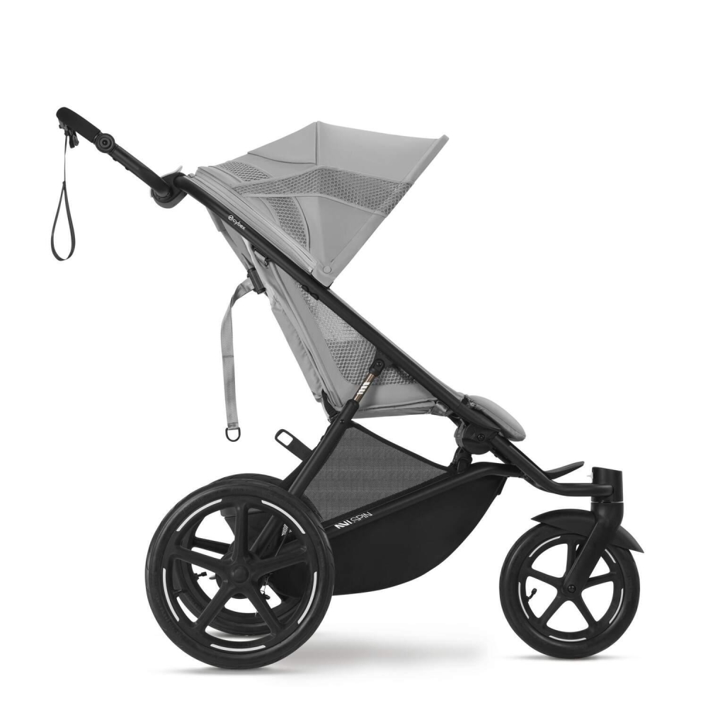 copy of Važiuoklė Cybex Priam V4 Chrome Black su juoda rankena