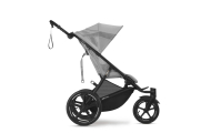 copy of Važiuoklė Cybex Priam V4 Chrome Black su juoda rankena