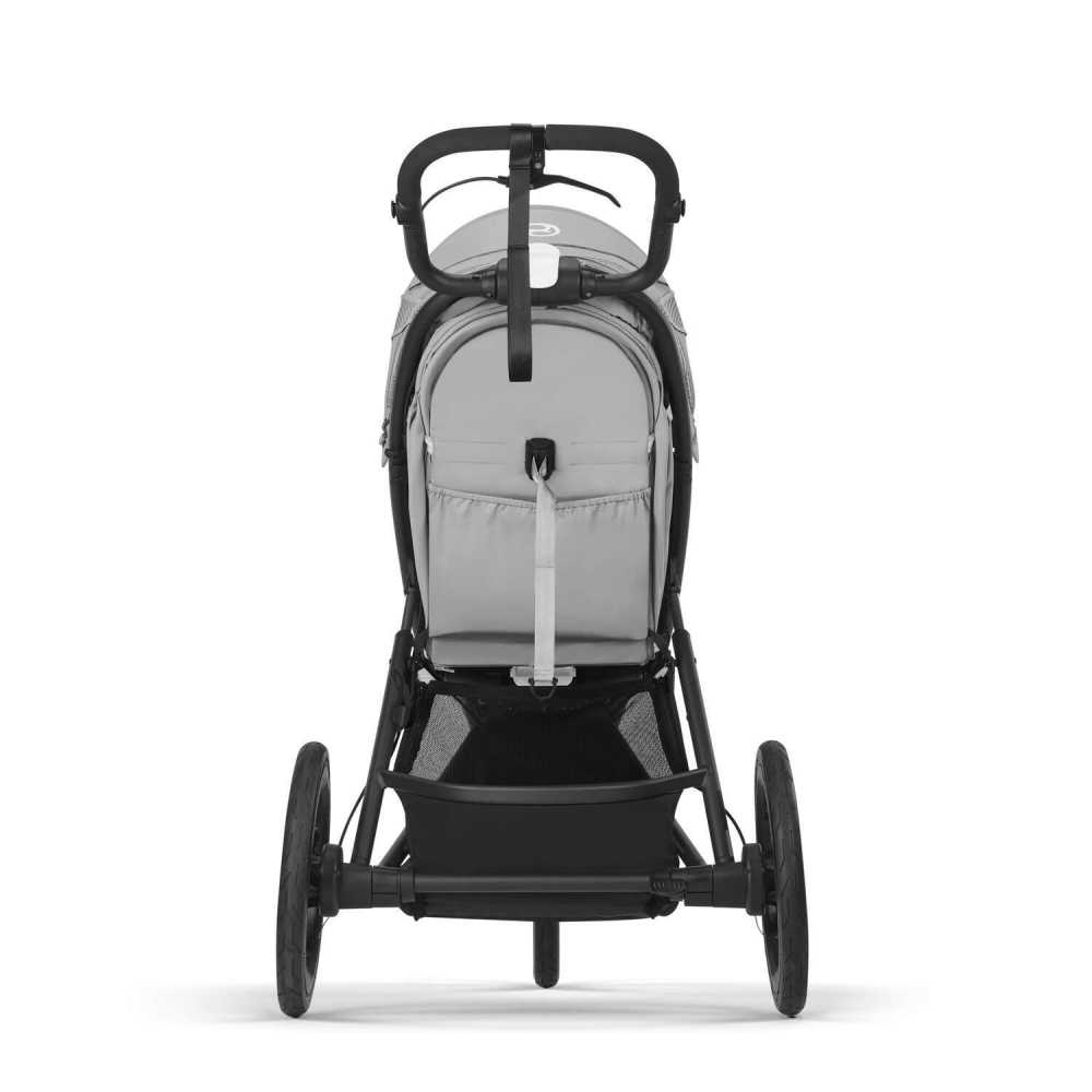 copy of Važiuoklė Cybex Priam V4 Chrome Black su juoda rankena