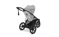 copy of Važiuoklė Cybex Priam V4 Chrome Black su juoda rankena