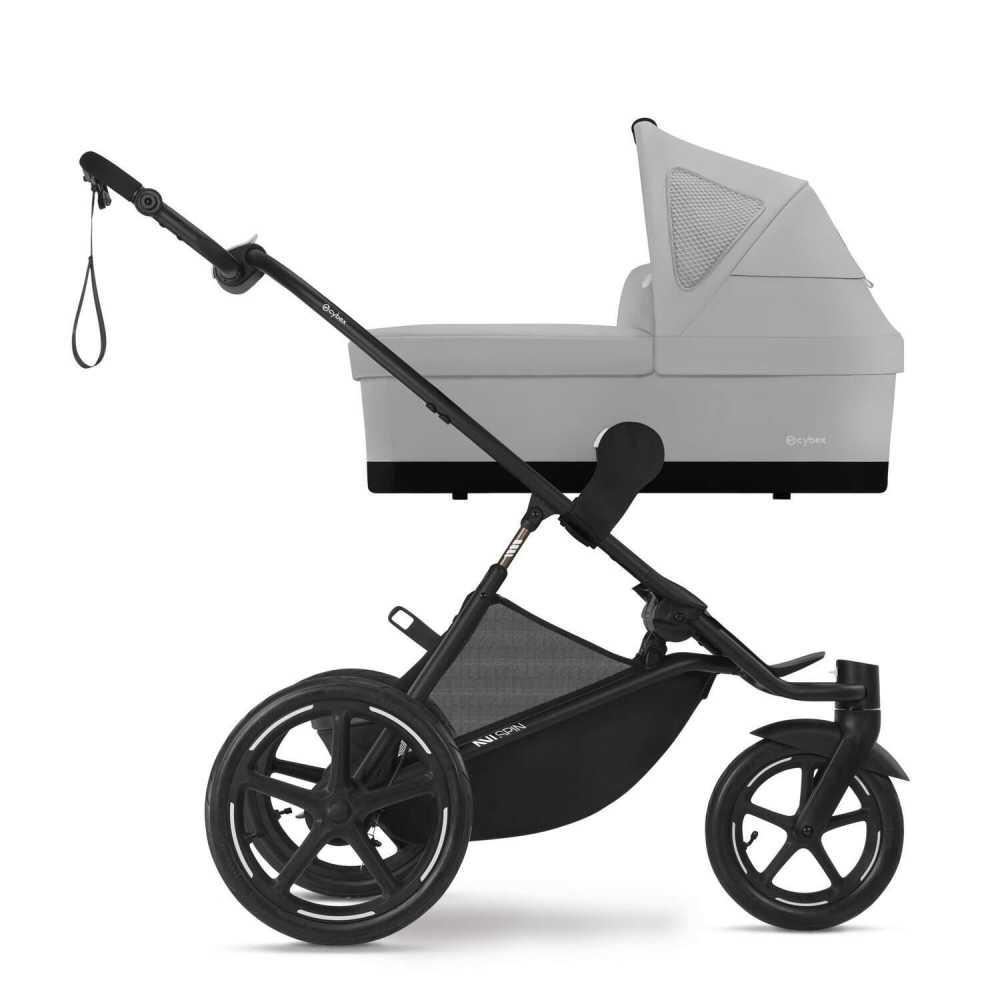 copy of Važiuoklė Cybex Priam V4 Chrome Black su juoda rankena
