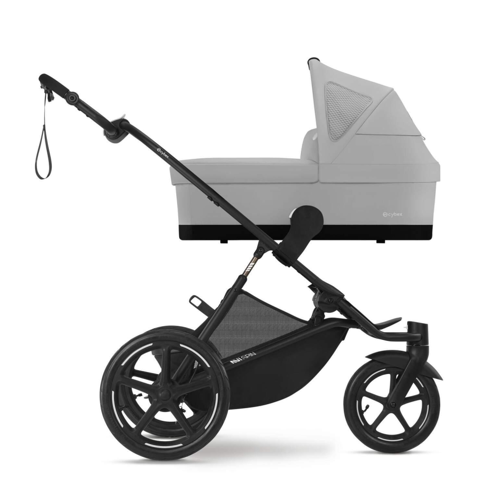 copy of Važiuoklė Cybex Priam V4 Chrome Black su juoda rankena