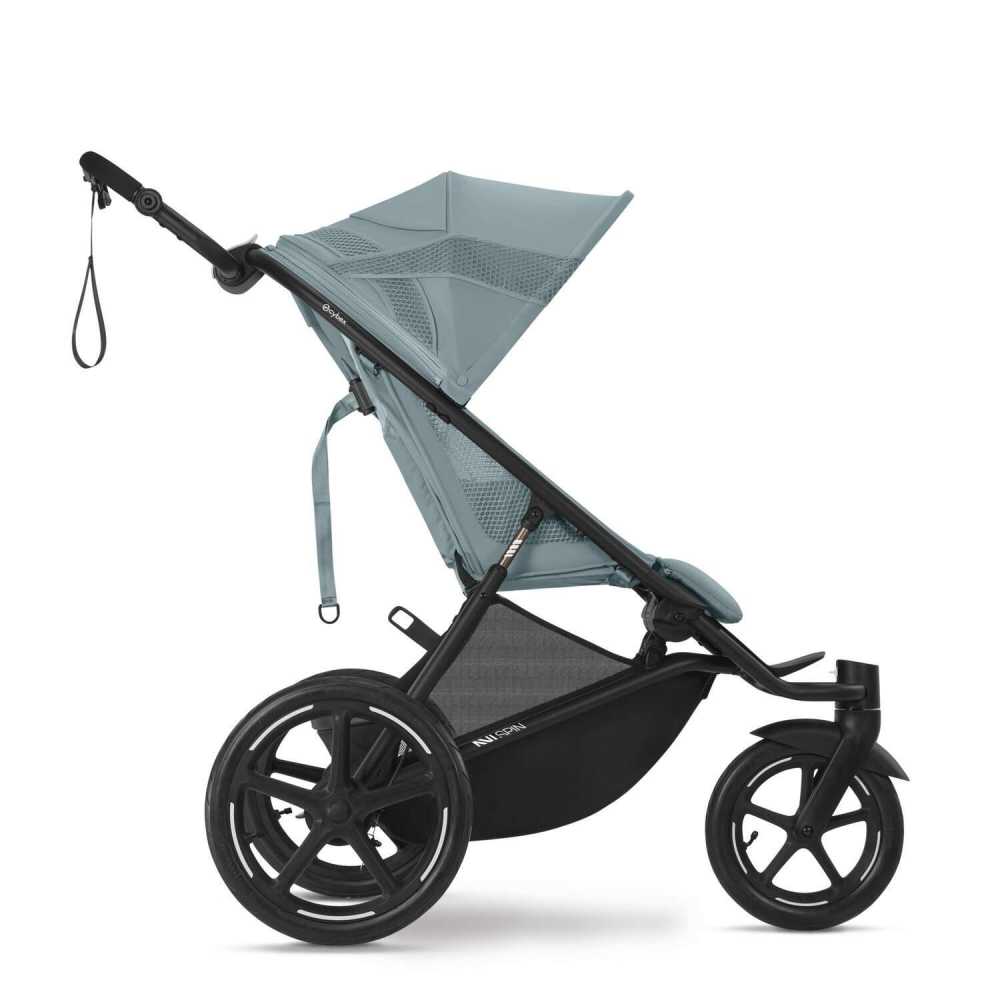 copy of Važiuoklė Cybex Priam V4 Chrome Black su juoda rankena